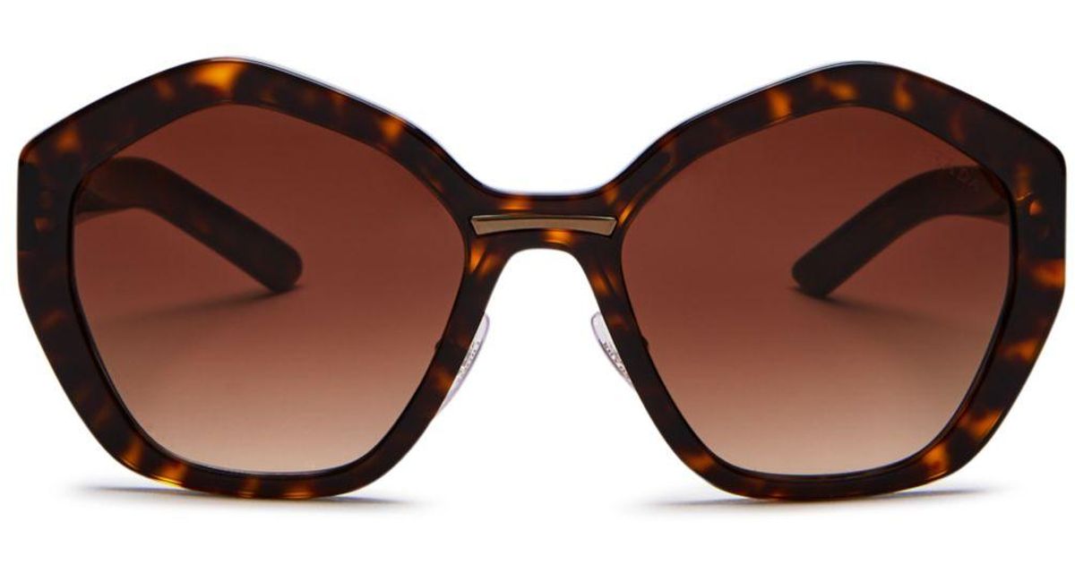 prada octagon sunglasses