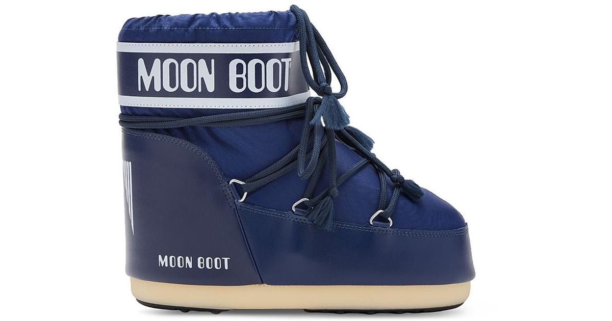 Moon Boot Mb Icon Low Boots in Blue | Lyst
