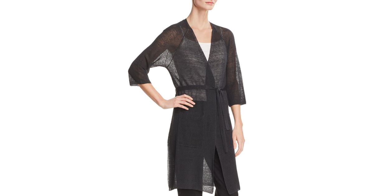 eileen fisher duster cardigan