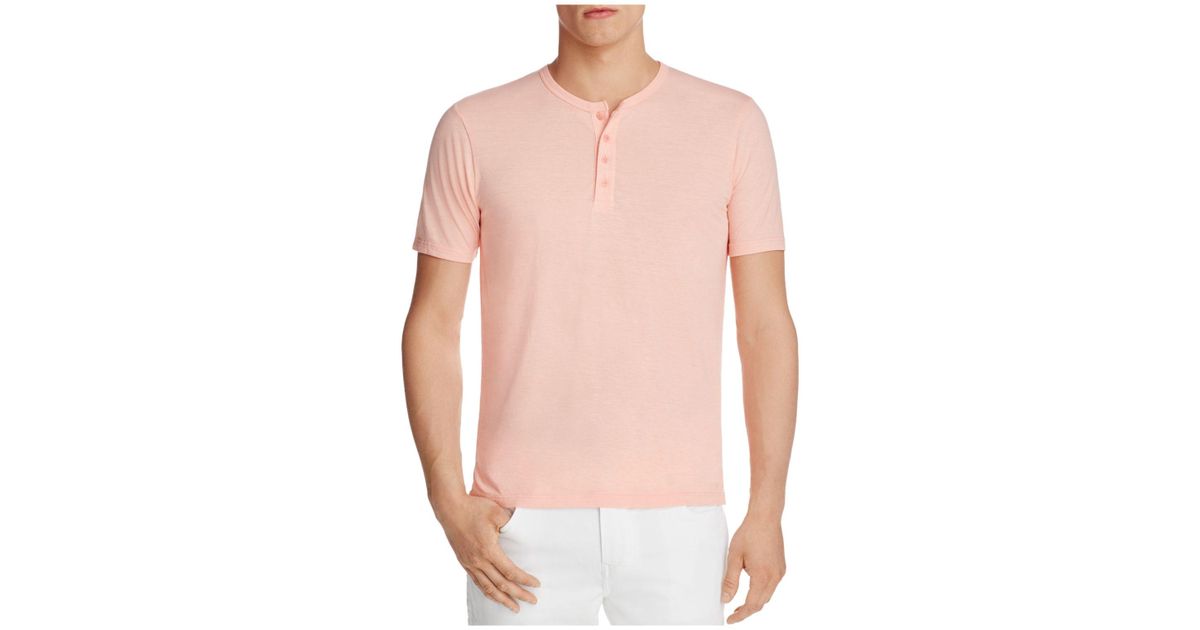 Goodlife Mens Heathered Henley Tee