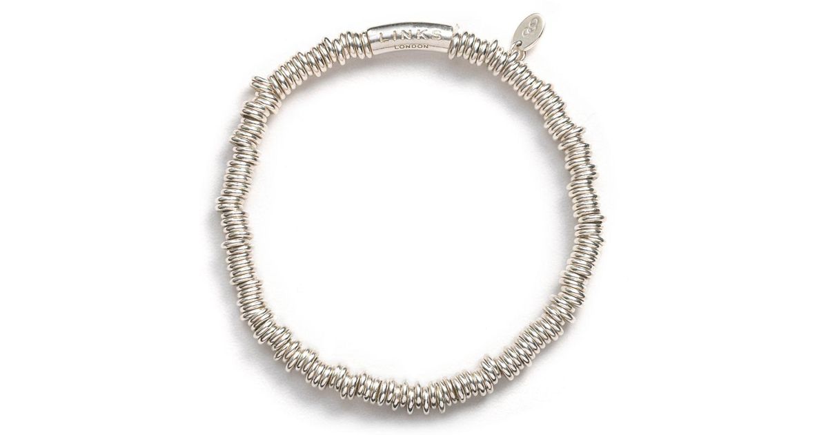 Links Of London Sweetie Xs Bracelet In Silver Metallic Lyst Links Of London Sweetie Xs Bracelet In Silver Metallic Lyst