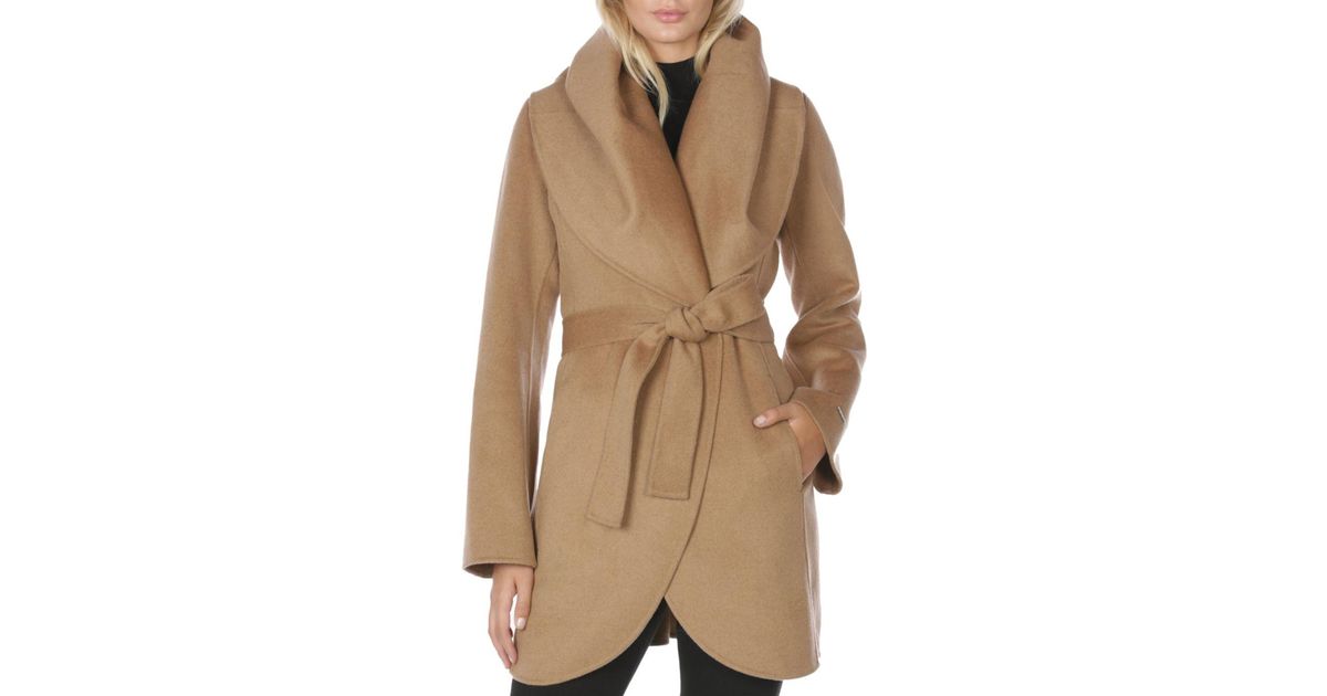 saba kayla wrap coat