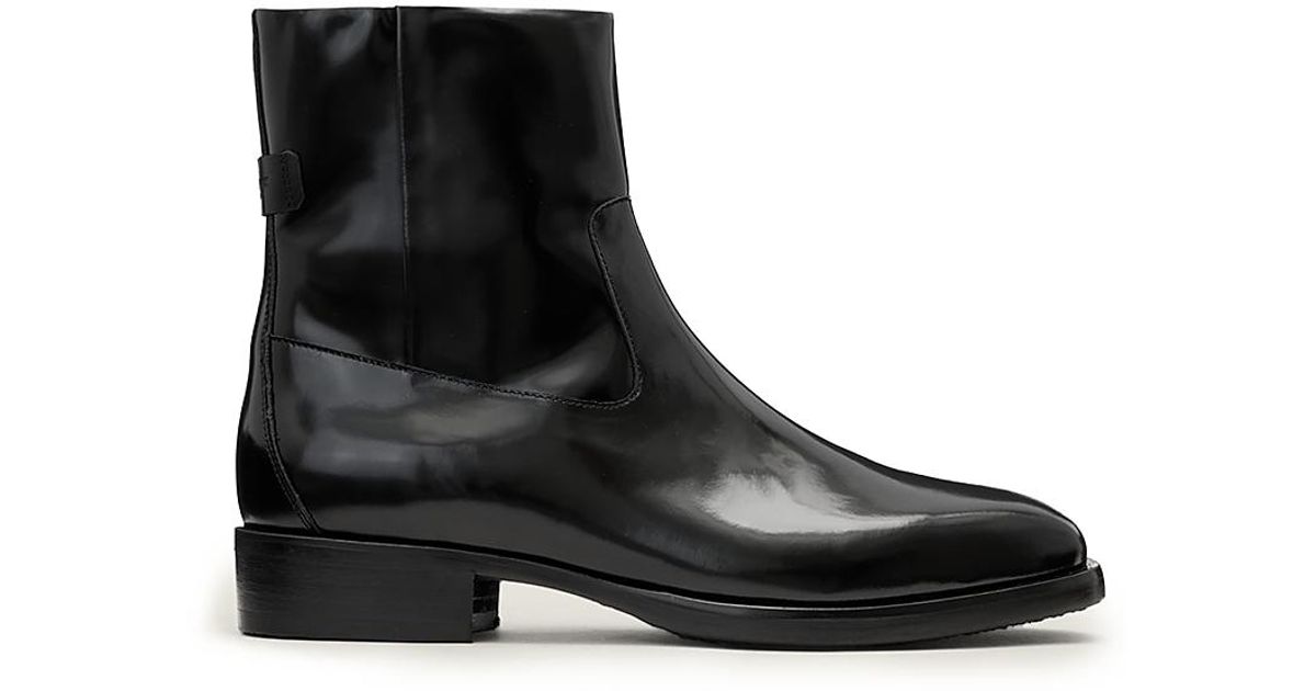 AllSaints Milton Harness Boots Black Suede Side Zip Ankle Boots Mens 10 EU 43 AllSaints Zip Boots for Men for Sale | Shop New & Used Men main image 2