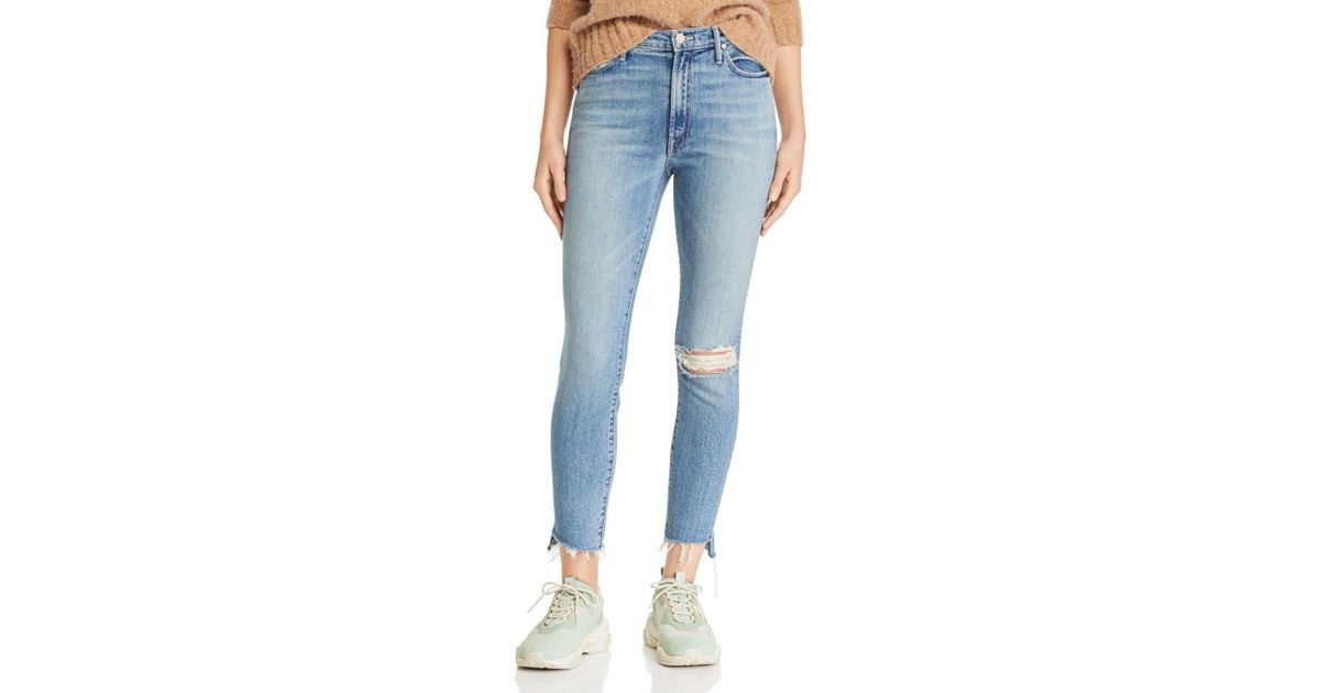 NWT Mother Denim Stunner Ankle Step Fray Exposed Secret Sister $235
