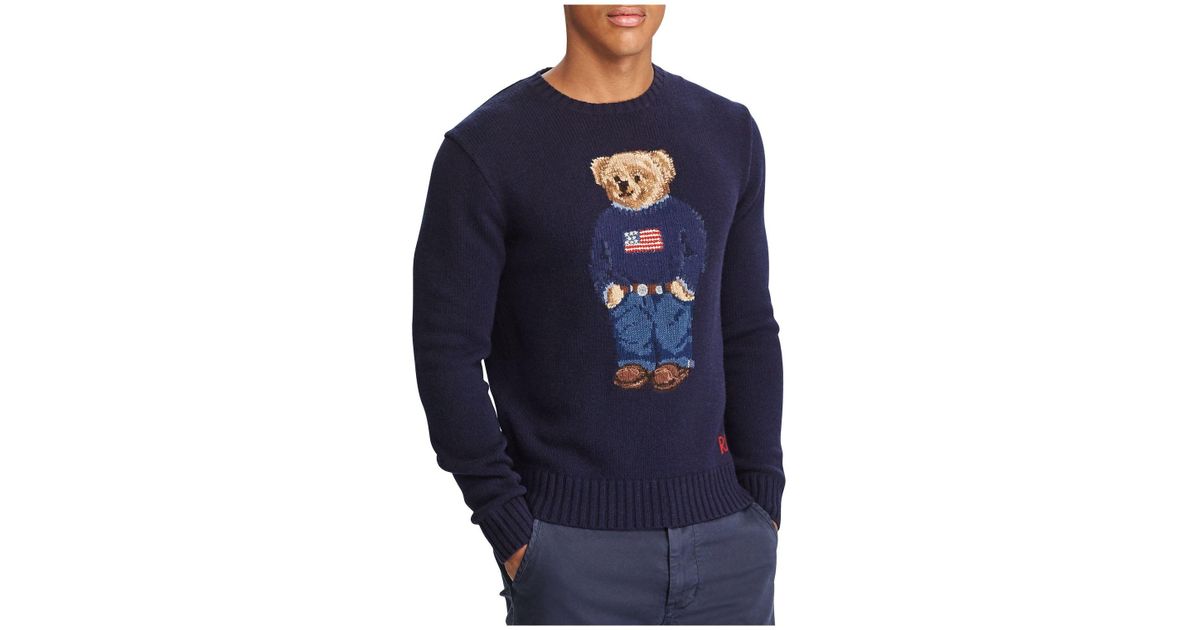 iconic polo bear sweater