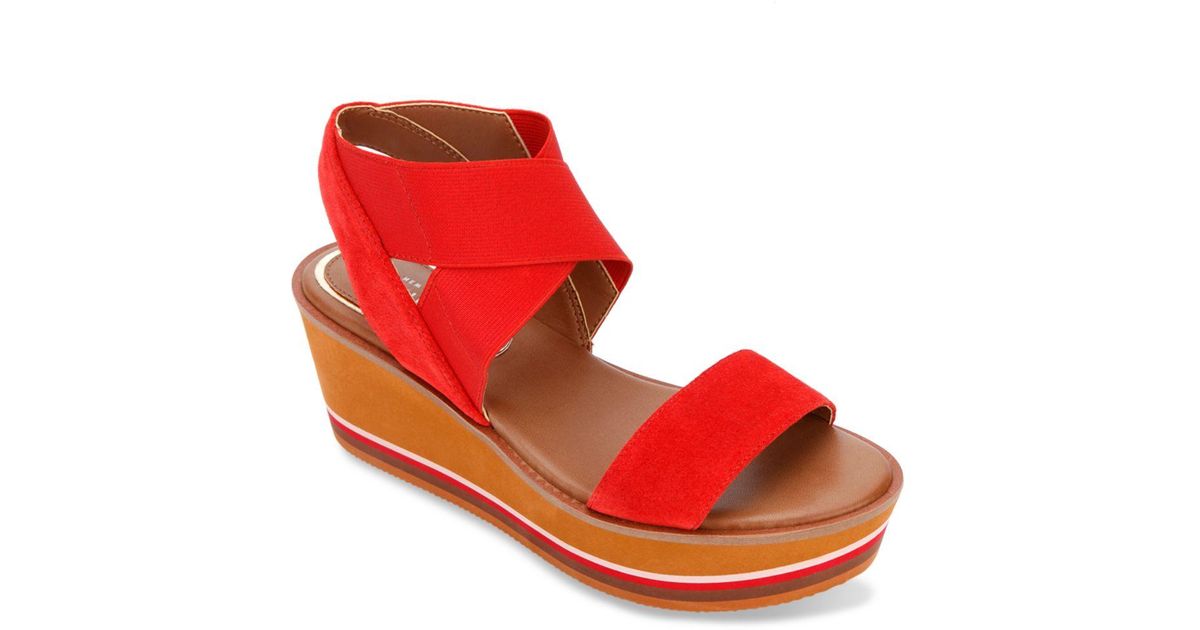 kenneth cole red sandals