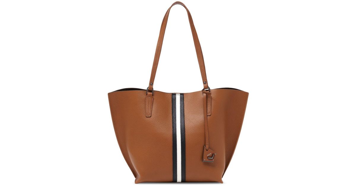 Botkier Hudson Large Leather Tote in Brown Lyst