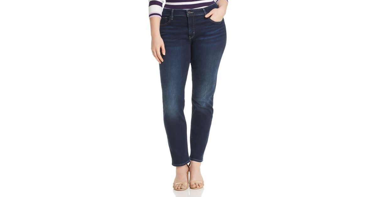 levi's 311 shaping skinny dark blue