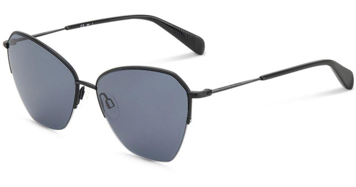 Rag & Bone Cat Eye Sunglasses in Metallic | Lyst