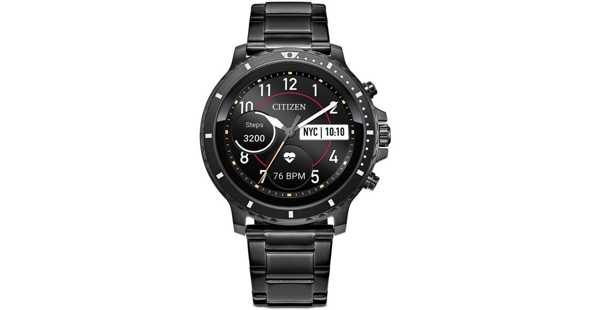 Citizen Cz Smartwatch in Black for Men Lyst
