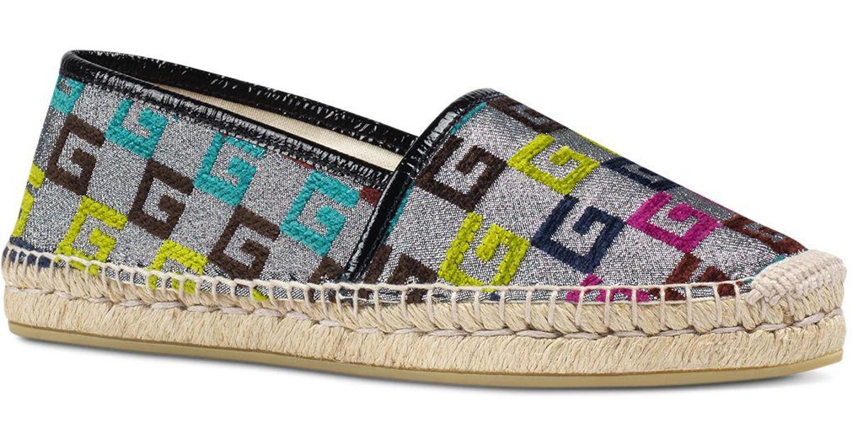 gucci velvet espadrilles