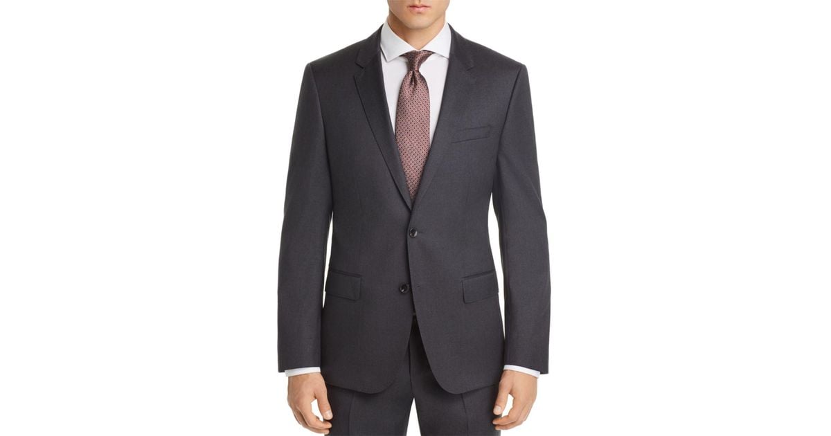 by HUGO BOSS Hayes Slim Fit Create Your Look Suit Jacket in Gray for Men | Lyst