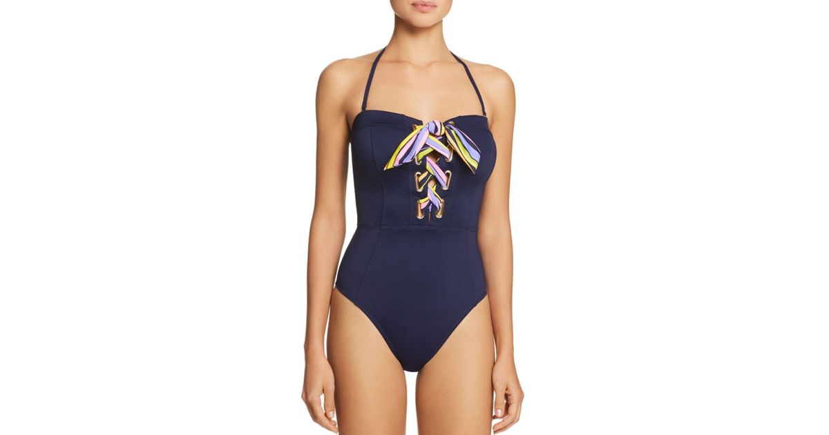 trina turk zebra bandeau