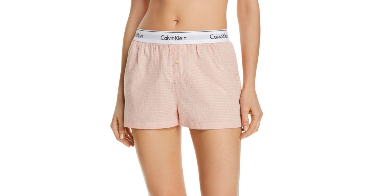 Calvin Klein Cotton Sleep Shorts in 