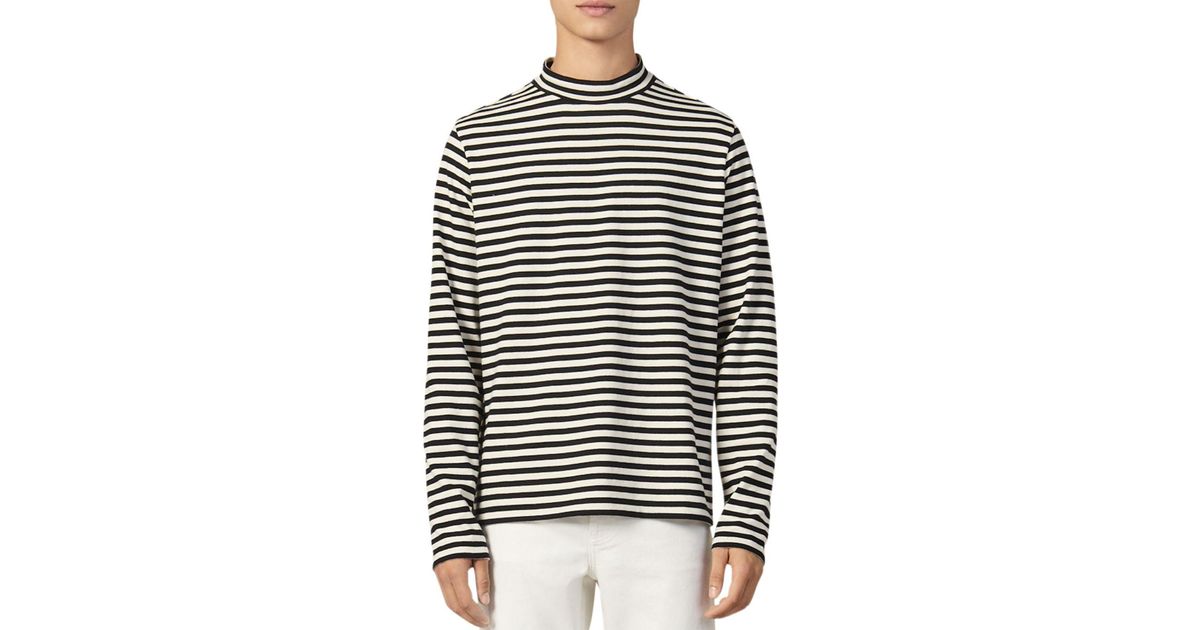 mock turtleneck tee