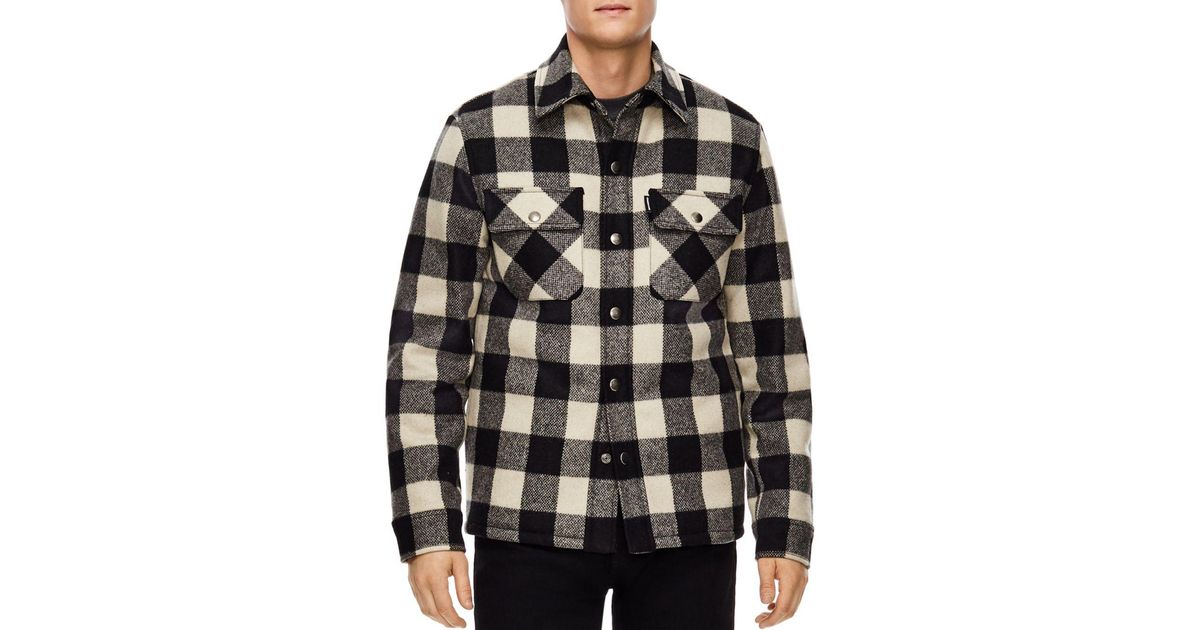 black and white check jacket mens