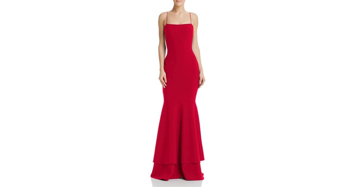 likely red gown