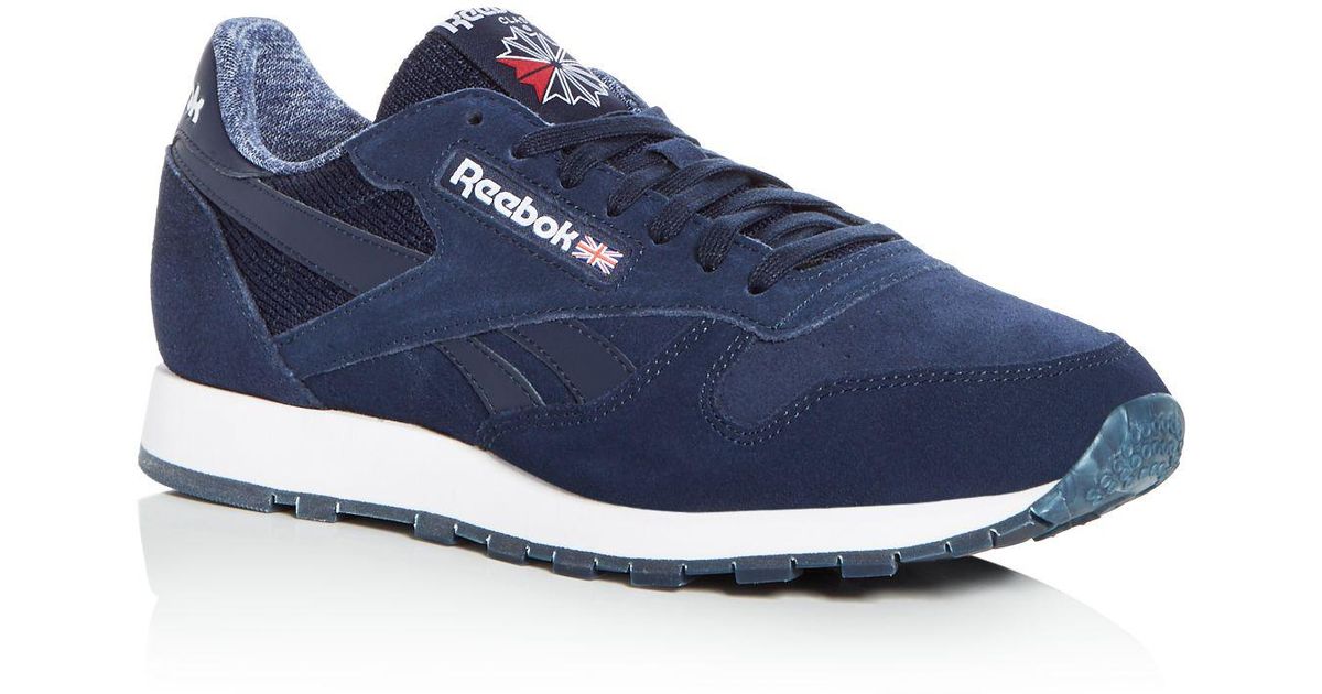 reebok classic dark blue