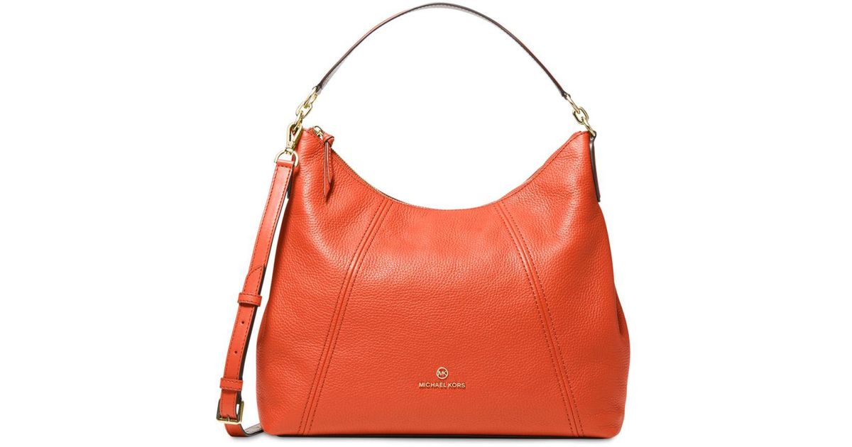 MICHAEL Michael Kors Leather Sienna Large Convertible Shoulder Bag in