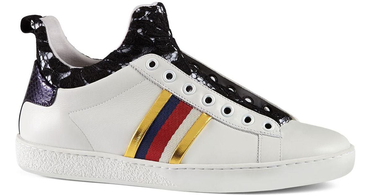 gucci ace lace