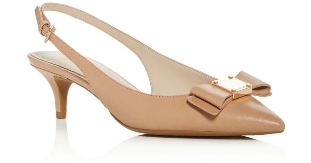 cole haan tali bow slingback