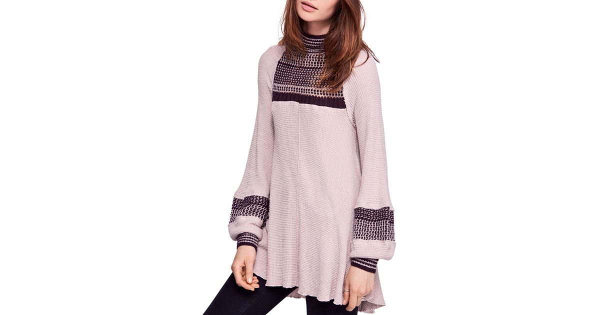 free people snow day turtleneck thermal top