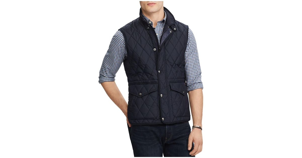polo ralph lauren the iconic quilted vest