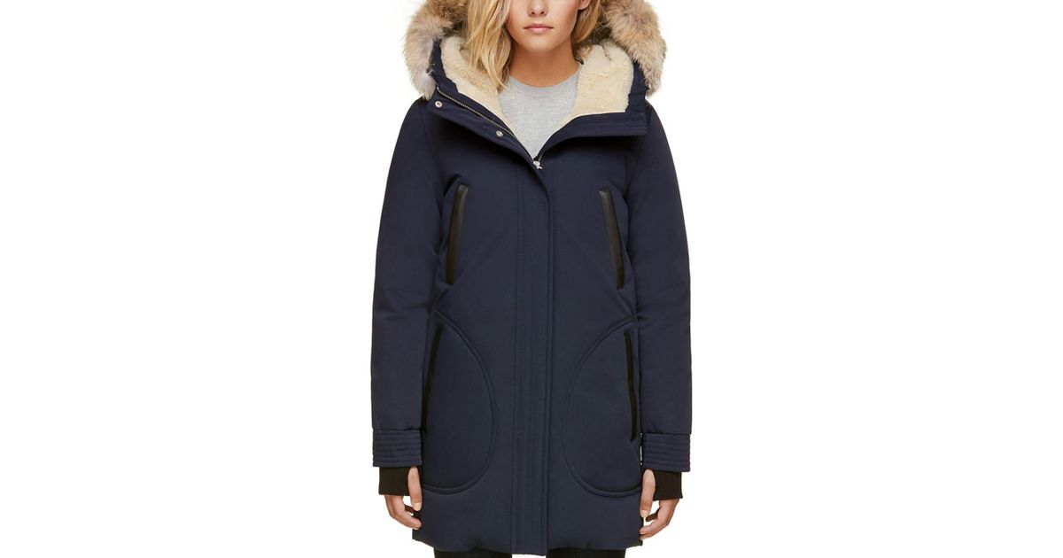 soia & kyo saundra hooded down coat