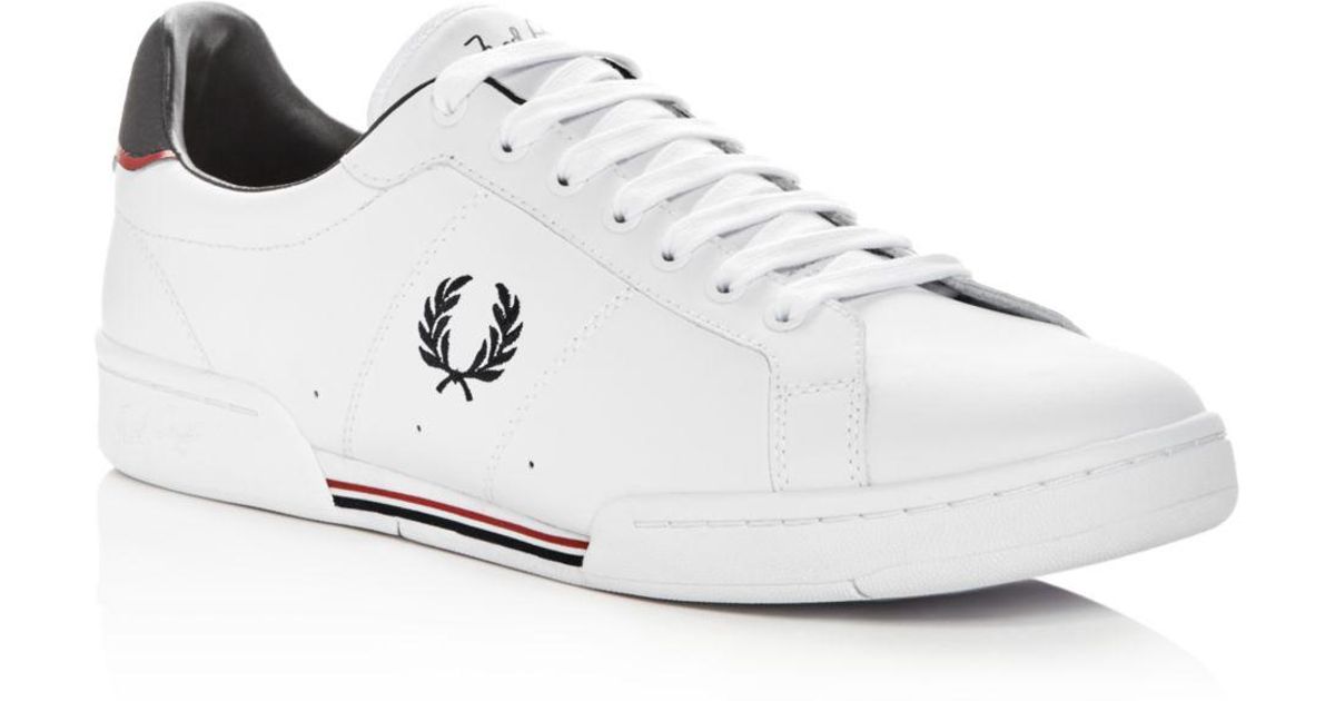 fred perry b722 leather