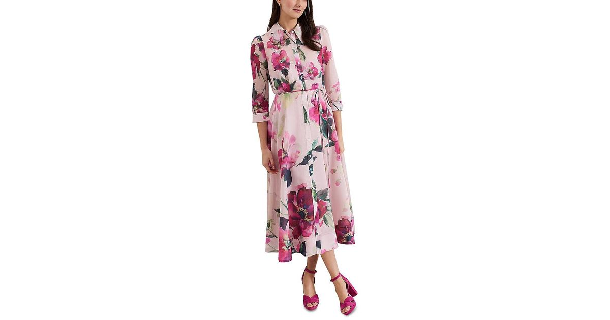 【PHASE EIGHT】Anabella Shirt Dress アナベラ シャツドレス Anabella Shirt Dress | Phase Eight ROW |