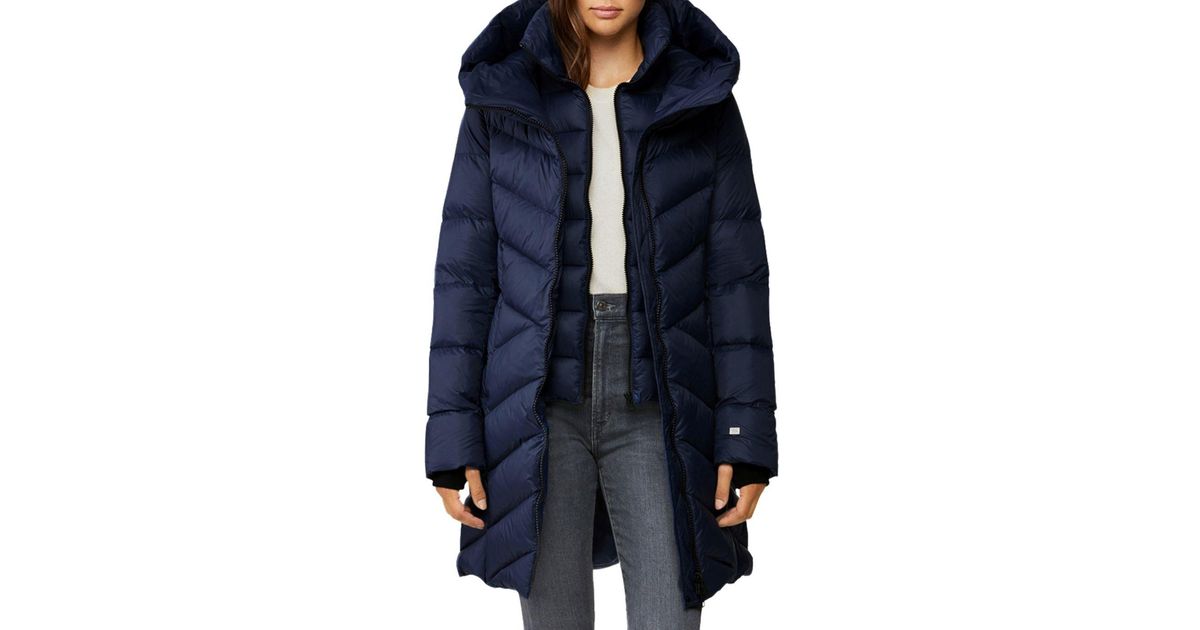 SOIA \u0026 KYO Fleece Soraya Hooded Down 