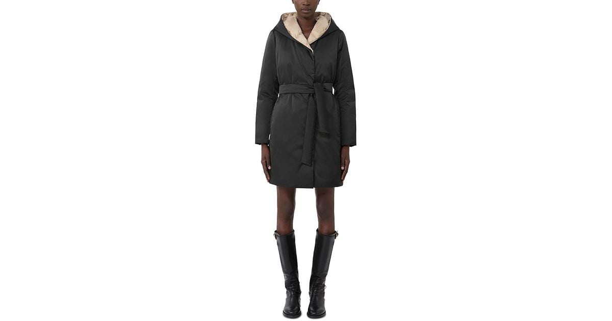 Weekend by Maxmara Uggioso Reversible Coat in Black Lyst UK