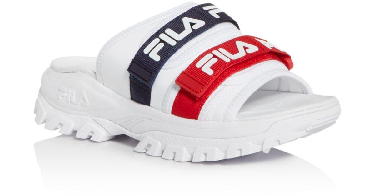 fila outdoor slide sandal