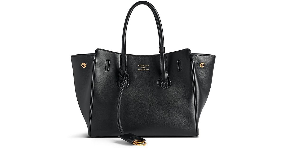 Balenciaga Hampton Mini Carry All Bag in Black Lyst