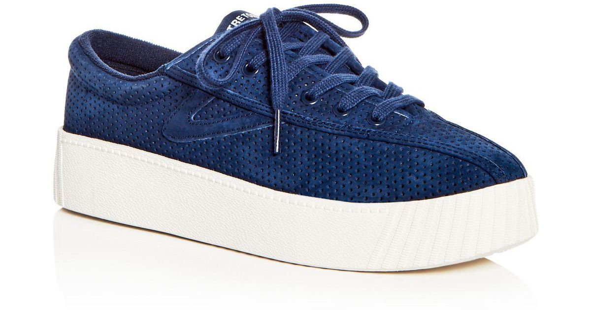 tretorn nylite 12 bold platform sneaker