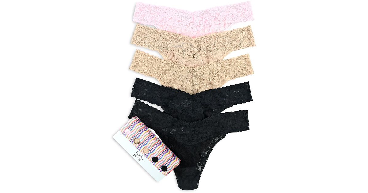 Hanky Panky Low Rise String Chocolat Noir - Annadiva