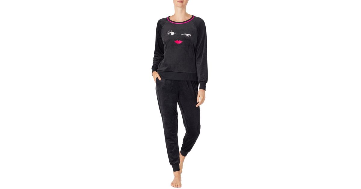 Kate Spade Velour Jogger Pajama Set in 
