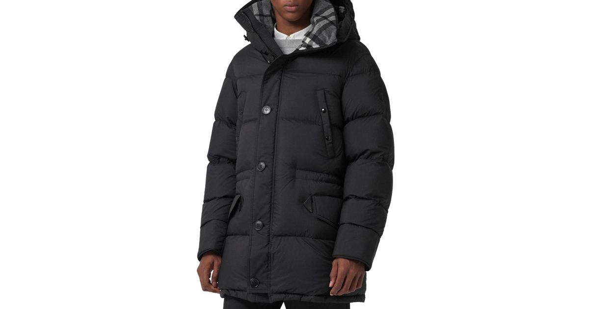 burberry hartson down parka