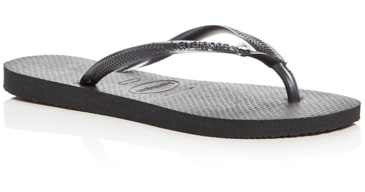 havaianas black crystal