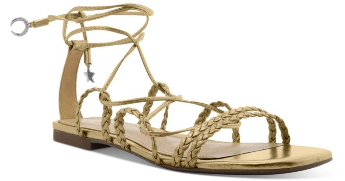 Schutz Synthetic Lunah Strappy Sandals - Lyst
