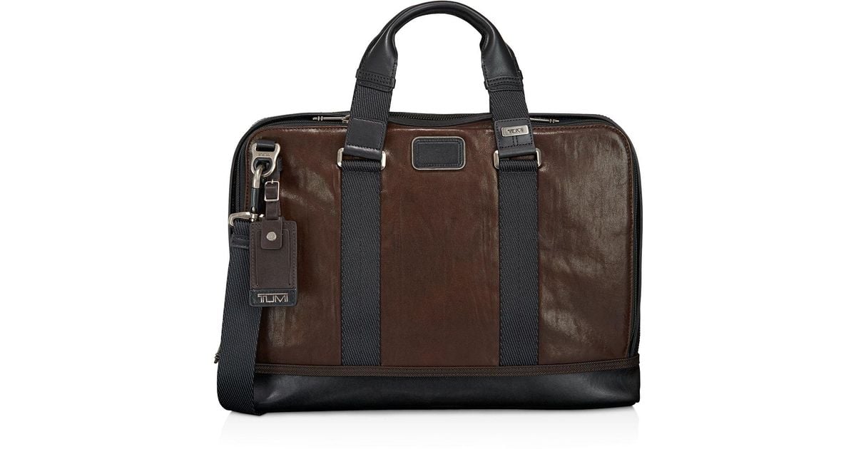 tumi alpha slim briefcase
