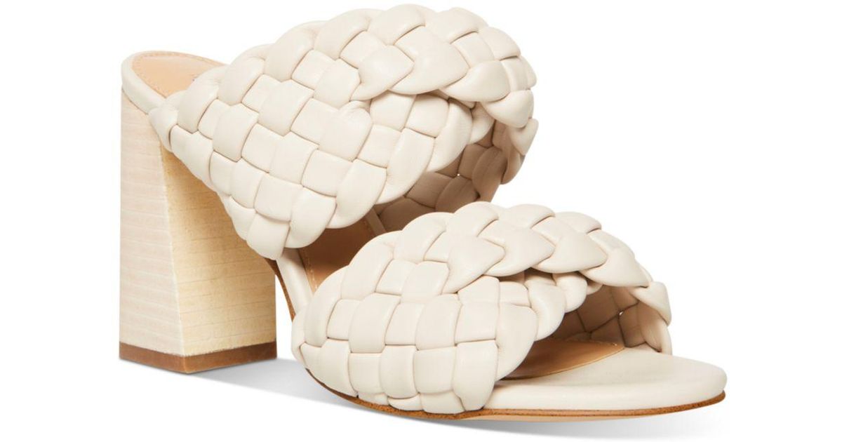 steve madden twists bone leather