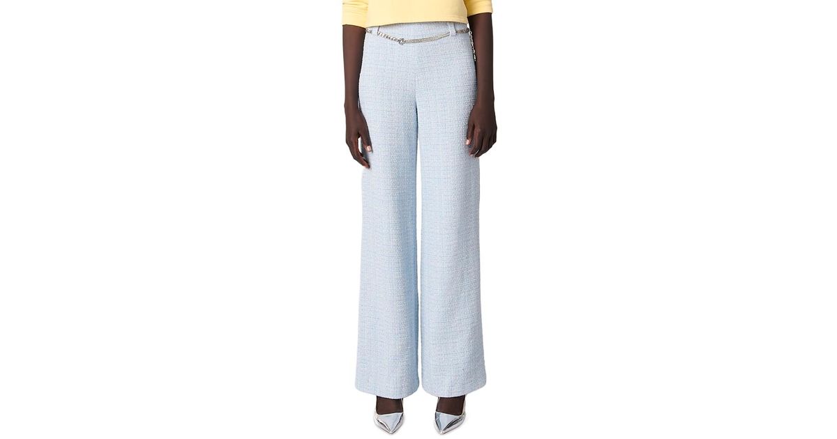Blue Tweed Pants for Every Occasion