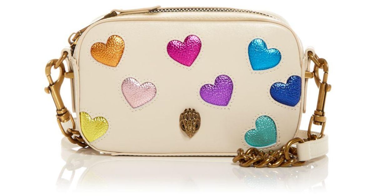 Kurt Geiger Shoreditch Small Leather Camera Bag in Natural Lyst Canada