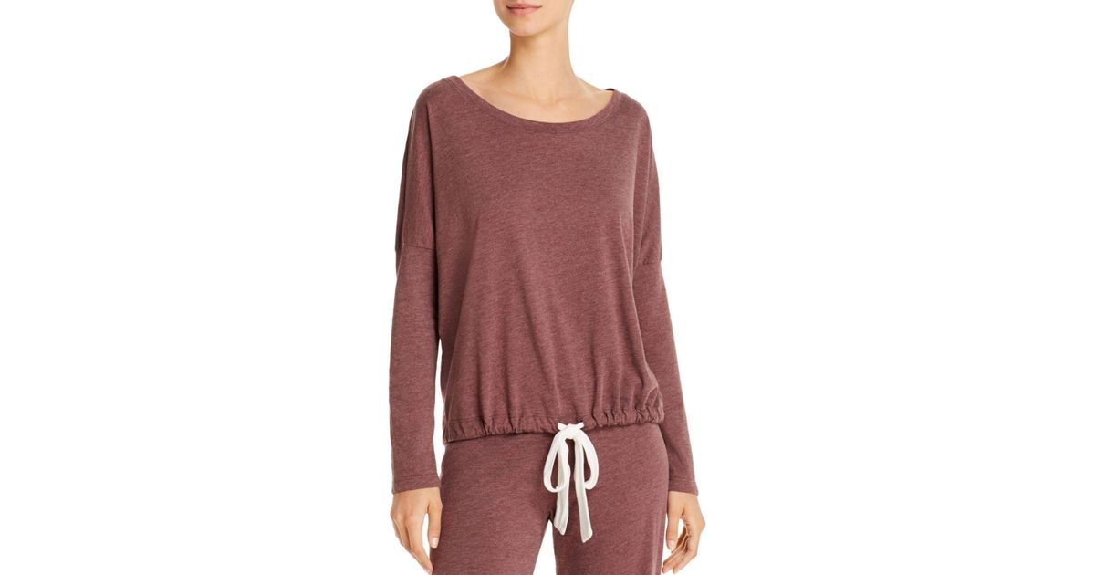 eberjey heather slouchy tee