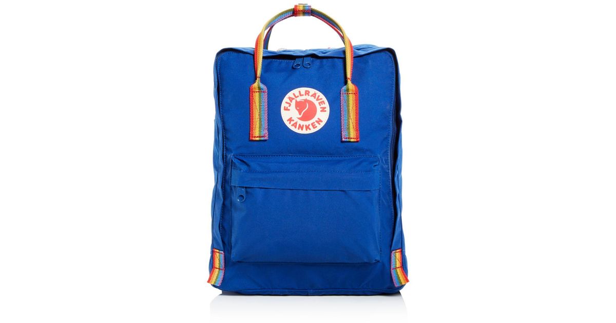 kanken blue rainbow