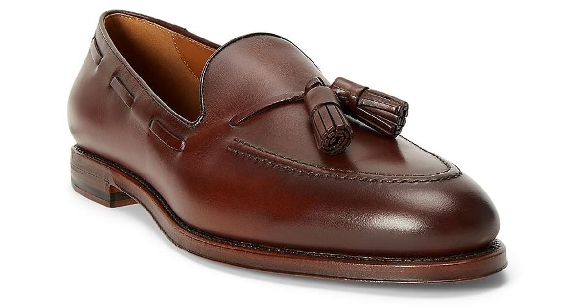 Polo by Ralph Lauren Brown Leather Tassel Loafers Ralph Lauren Tassel Loafer - Pre-owned - Leffot main image 3