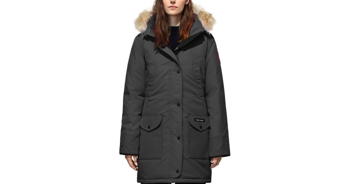 trillium fur trim parka