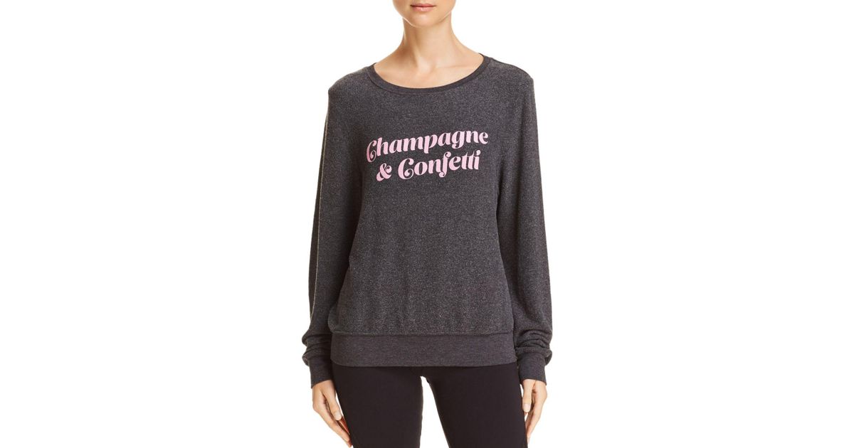 wildfox champagne sweatshirt