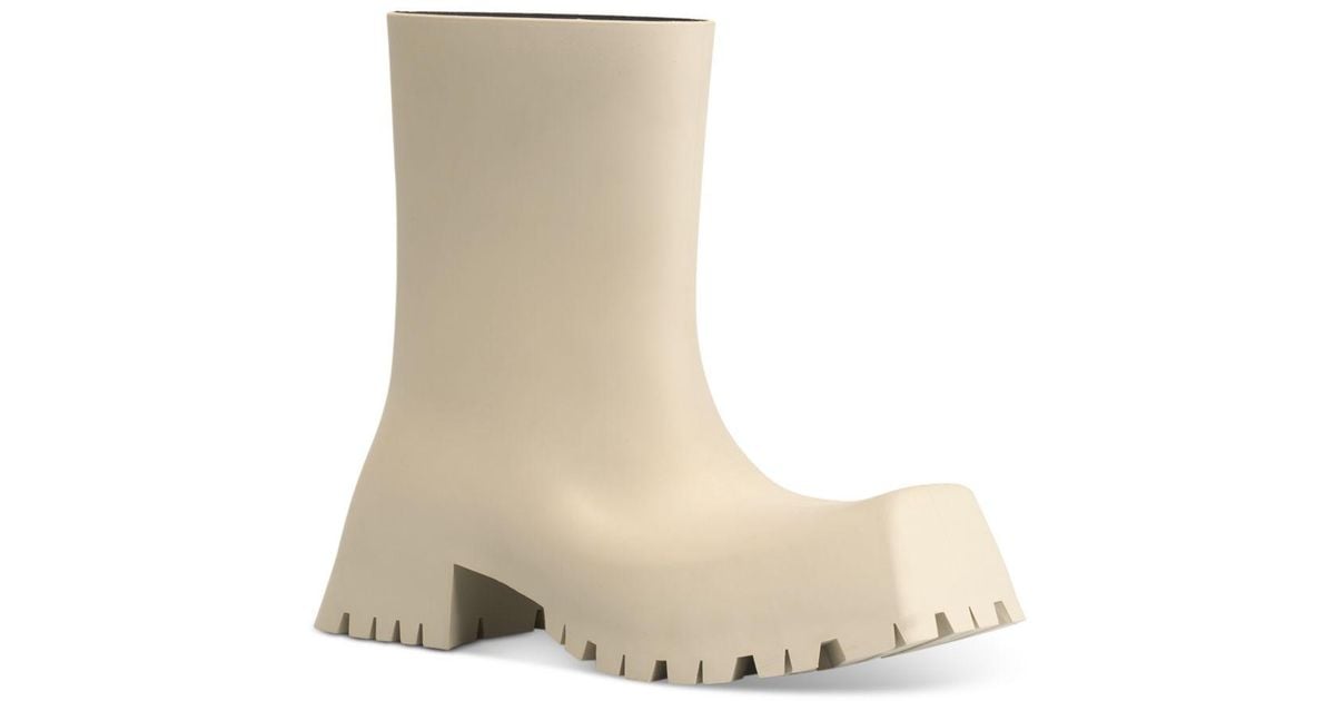 balenciaga trooper rubber boots
